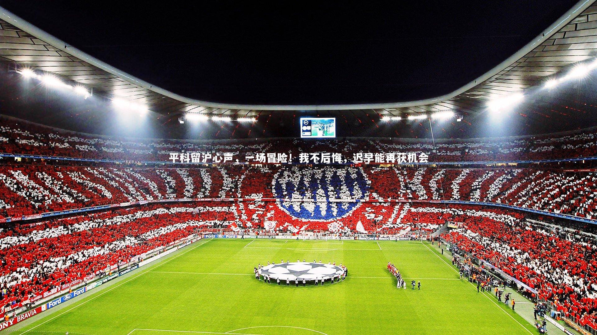 平科留沪心声，一场冒险！我不后悔，迟早能再获机会